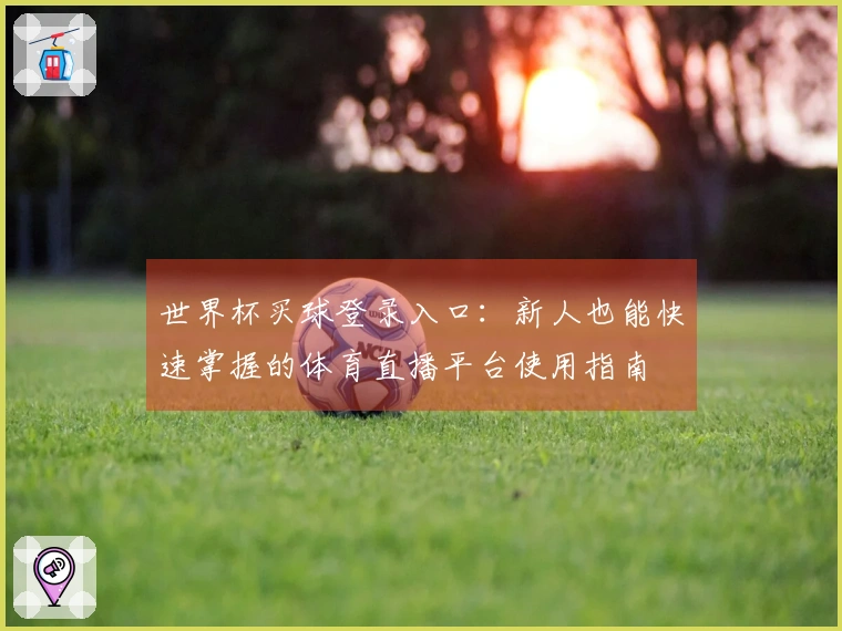 世界杯买球登录入口：新人也能快速掌握的体育直播平台使用指南